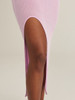 Mirrors split thigh dress