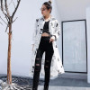 Toriko "Newspaper" print shirt dress