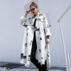 Toriko "Newspaper" print shirt dress