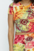 Tie Dye Crop Top and Biker Short Set