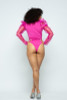 Puff Shoulder Long Sleeve Bodysuit
