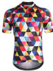 Men's Short Sleeve Cycling Jersey Blue Purple Orange Plaid Checkered Bike Breathable Quick Dry Sports Plaid Checkered Mountain Bike MTB Road Bike Cycling Clothing Apparel / Stretchy