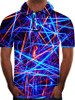 Men's Polo Graphic 3D Plus Size Print Short Sleeve Daily Slim Tops Streetwear Exaggerated Shirt Collar Rainbow