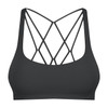 Women's Bra Top Medium Support Criss Cross Strappy Fashion White Black Purple Red Blue Nylon Yoga Running Fitness Bra Top Sport Activewear Breathable Comfort Quick Dry Freedom Moisture Wicking