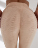 Women's High Waist Yoga Pants Scrunch Butt Ruched Butt Lifting Leggings Tummy Control Butt Lift White Black Yellow Spandex Fitness Gym Workout Running Sports Activewear Stretchy Skinny Slim