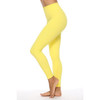 Women's High Waist Yoga Pants Scrunch Butt Ruched Butt Lifting Leggings Tummy Control Butt Lift White Black Yellow Spandex Fitness Gym Workout Running Sports Activewear Stretchy Skinny Slim