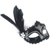 Halloween Masquerade Feather Mask Party Festival Bar Cosplay Costume Accessory