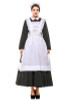 BFJFY Women's French Apron Maid Fancy Dress Manor Maid Halloween Uniform