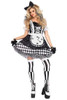 BFJFY Women's Alice Maid Dress Halloween Circus Clown Cosplay Costume