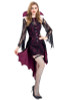 BFJFY Women's Halloween Vampire Countess Cosplay Dress Witch Bat Vampire Costume BFJFY Women's Halloween Vampire Countess Cosplay Dress Witch Bat Vampire Costume