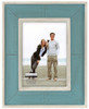 Malden Sunwashed Turquoise Distressed Frame