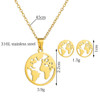 Hagat™️ World Map Necklace