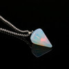 Natural Quartz Crystal Energy Chakra Pendant Necklace