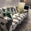 Elastic universal sofa cover