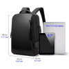Backpack men usb external charge enlarge 15.6 inch laptop shoulders anti-theft waterproof travel