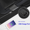 Backpack men usb external charge enlarge 15.6 inch laptop shoulders anti-theft waterproof travel