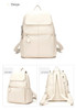 Backpacks women fashion 100% genuine leather casual travel knapsack laptop pocket schoolbag