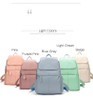 Backpacks women fashion 100% genuine leather casual travel knapsack laptop pocket schoolbag