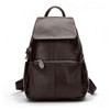 Backpacks women fashion 100% genuine leather casual travel knapsack laptop pocket schoolbag