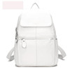 Backpacks women fashion 100% genuine leather casual travel knapsack laptop pocket schoolbag