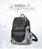Backpacks women fashion 100% genuine leather casual travel knapsack laptop pocket schoolbag