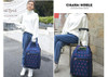 Luggage for women travel bag wheels cabin travel rolling trolley suitcase wheeled tote duffles
