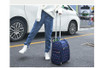 Luggage for women travel bag wheels cabin travel rolling trolley suitcase wheeled tote duffles