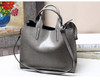 Handbag women luxury 100% real leather designer brand cowhide genuine shoulder messenger elegant tote
