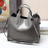 Handbag women luxury 100% real leather designer brand cowhide genuine shoulder messenger elegant tote