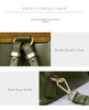Backpack women popular metal rings mini chain shoulder leather vintage summer school