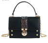 Handbags women's wave fashion super fire chain shoulder messenger sequin stitching horizontal square