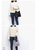 Handbag women luxury leather shoulder tassel hobo large soft purse messenger