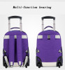 Backpack rolling luggage travel shoulder spinner high capacity wheels for suitcase trolley carry on duffle bag