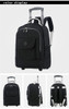 Backpack rolling luggage travel shoulder spinner high capacity wheels for suitcase trolley carry on duffle bag