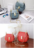 Bag women genuine leather chain crossbody handbags small shoulder messenger