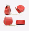 Bag women genuine leather chain crossbody handbags small shoulder messenger