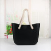Handbag women beach handles classic trim mini fashion silicone shoulder shopping top waterproof evening bag