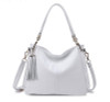 Handbags women 100% genuine real cow leather long handle shoulder shopping messenger bag satchel