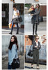 Bag women real leather bucket genuine shoulder handbag