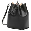 Bag women real leather bucket genuine shoulder handbag