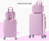 Rolling suitcase women 2pcs/set fashion 20/22/24/28 inch students trolley cosmetic bag case travel spinner password luggage