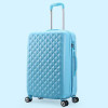 Rolling suitcase women 2pcs/set fashion 20/22/24/28 inch students trolley cosmetic bag case travel spinner password luggage