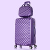 Rolling suitcase women 2pcs/set fashion 20/22/24/28 inch students trolley cosmetic bag case travel spinner password luggage