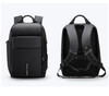 Backpack for man 15 inch laptop waterproof functional bag with usb port travel