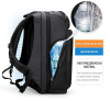 Backpack for man 15 inch laptop waterproof functional bag with usb port travel