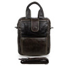 Briefcase male genuine leather messenger portfolio for ipad