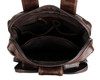 Briefcase male genuine leather messenger portfolio for ipad