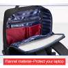Backpack male multifunction enlarge laptop usb charging 15.6inch anti theft large capacity travel bag