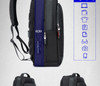 Backpack male multifunction enlarge laptop usb charging 15.6inch anti theft large capacity travel bag