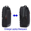 Backpack male multifunction enlarge laptop usb charging 15.6inch anti theft large capacity travel bag